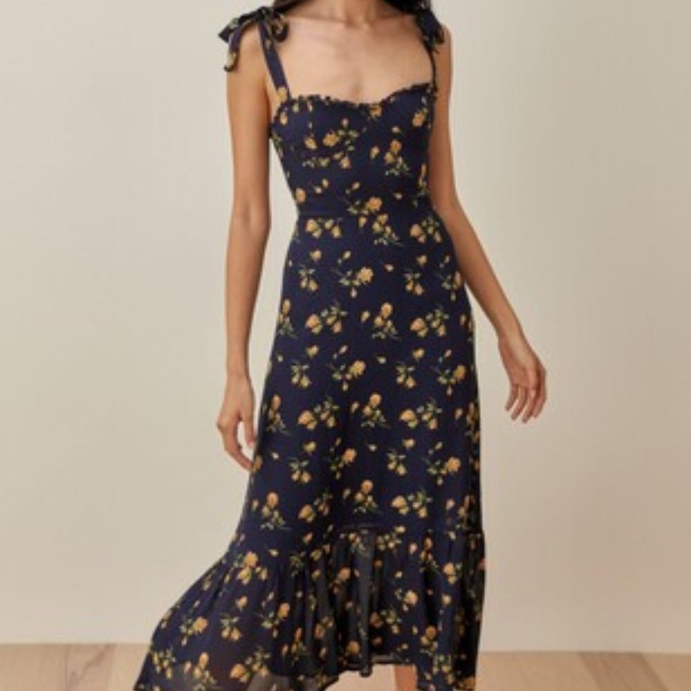 Reformation Nikita Dress in Parma (Worn once!)